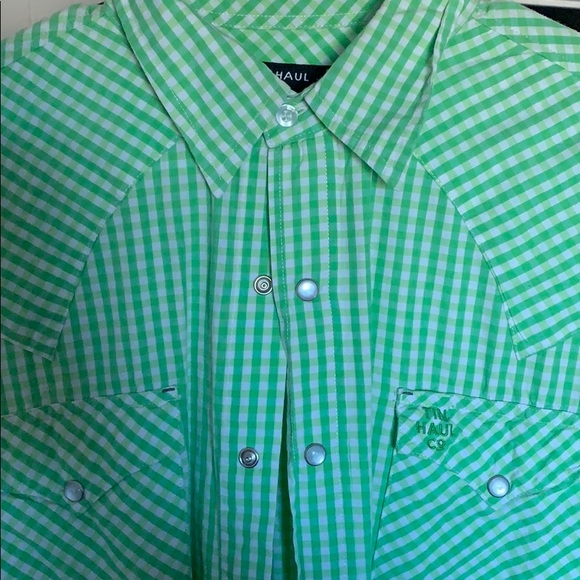 Other - Men’s Tin Haul snap long sleeve shirt